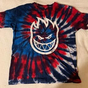 Spitfire multi color shirt from zumiez